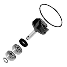 Kit Modifca Pompa Acqua Motore RMS per MOTORI 50 MINARELLI - YAMAHA con Paraolio Doppia Tenuta