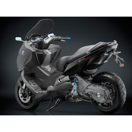 Porta Targa Regolabile Omologato RIZOMA linea FOX comprensivo di luce targa  per BMW C 600 Sport