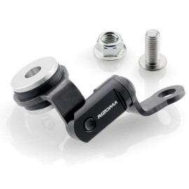 Staffa snodata per supporto serbatoio olio freno / frizione RIZOMA - 3 regolazioni - colore NERO