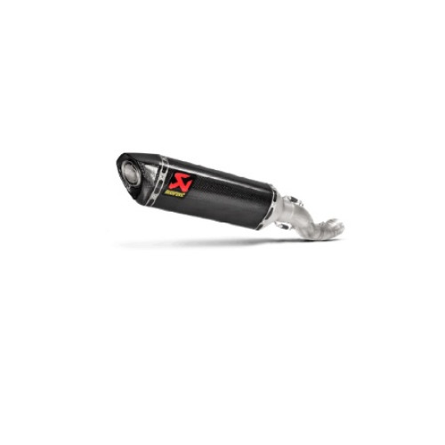 Terminale di scarico AKRAPOVIC Linea Slip on (Carbonio) NON OMOLOGATO per APRILIA RSV 4 (2015)