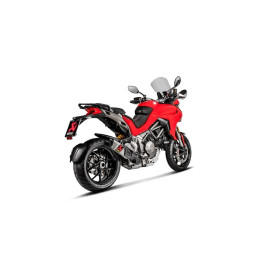 Terminale di scarico silenziatore omologato fodero in titanio Linea SLIP ON (TITANIO) per Ducati Multistrada 1260 / 1260 S (2018)