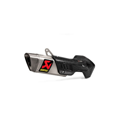 Terminale di scarico silenziatore omologato fodero in titanio Linea SLIP ON (TITANIO) per Ducati Multistrada 1260 / 1260 S (2018)