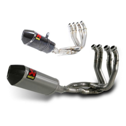 Scarico Completo Akrapovic RACING con Terminale Esagonale Titanio / Carbonio e DB-Killer Omologato HONDA CBR 1000 RR (2008-2012>) CBR 1000 RR ABS (09/13)