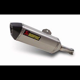Terminale di scarico Linea Slip on (TITANIO) Akrapovic per HONDA CB 400-500F (2013) / CB 400-500X (2013) / CBR 400-500R (2013)