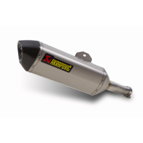 Terminale di scarico Linea Slip on (TITANIO) Akrapovic per HONDA CB 400-500F (2013) / CB 400-500X (2013) / CBR 400-500R (2013)