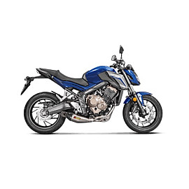 Scarico Completo AKRAPOVIC Linea Racing (Inox/Titanio) - OMOLOGATO SOLO CON CATALIZZATORE - per HONDA CB 650 F (2017>) - CBR 650 F (2017>)