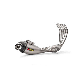 Scarico Completo AKRAPOVIC Linea Racing (Inox/Titanio) - OMOLOGATO SOLO CON CATALIZZATORE - per HONDA CB 650 F (2017>) - CBR 650 F (2017>)