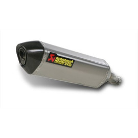 Terminali di scarico Akrapovic linea SPLIT-ON omologato, terminale in titanio per Honda CBF 600 (08-13)