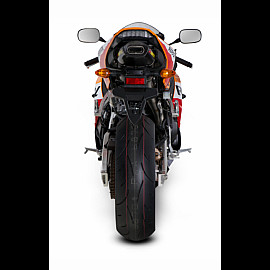 Terminale di scarico Akrapovic SPLIT-ON Esagonale full Titanio Omologato con DB-Killer HONDA CBR 600 RR (2013>)