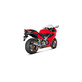 Terminale di scarico SLIP-ON TITANIO AKRAPOVIC omologato per HONDA VFR 800 F 14 (2014-2016) - VFR 800 X (2014-2016)