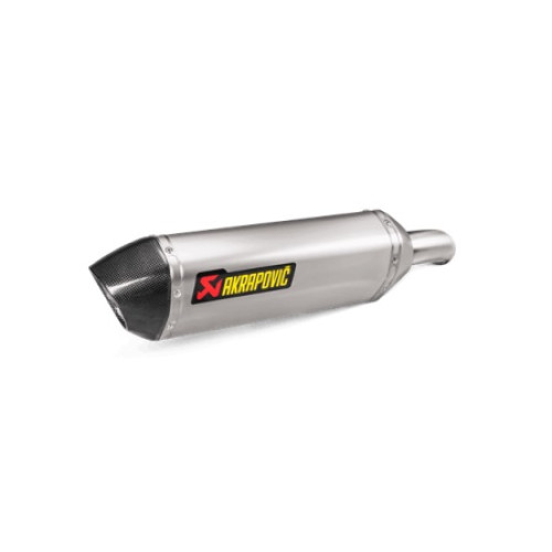 Terminale di Scarico AKRAPOVIC Slip-On Line (Titanium) - OMOLOLGATO - per HONDA VFR 800 F / VFR800 X CROSSRUNNER (2017)