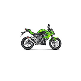 Terminale di scarico AKRAPOVIC Linea Slip-on (Titanio) NON OMOLOGATO per KAWASAKI Ninja 250 SL (2015) - Z 125 NINJA (2019>)