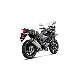 Scarico completo non omologato Linea RACING (ACCIAIO) per SUZUKI V STROM 650 (2017-2018>)