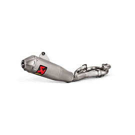 Scarico Completo AKRAPOVIC Racing Line (Titanium) - NON OMOLOGATO - per YAMAHA YZ 450 F (2018>) - WR 450 F (2019>)