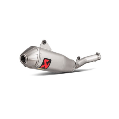 Terminale di Scarico AKRAPOVIC Slip-On Line (Titanium) - NON OMOLOGATO - per YAMAHA YZ 450 F (2018>) - WR 450 F (2019>)