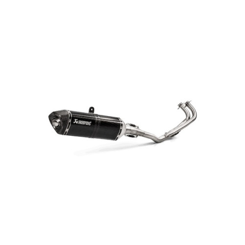 Terminale di scarico silenziatore omologato SLIP ON (BLACK) per TRIUMPH TIGER 1200 XC / XR
