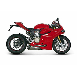 Scarico Completo Akrapovic NON Omologato  collettori Full Titanio 2-1-2 Silenziatori Full Titanio per DUCATI PANIGALE 1199 / S (2012-2013>) - PANIGALE 899 (2014-2015)