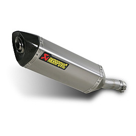 Terminale di scarico Akrapovic SPLIT-ON Titanio NON Omologato Honda CB 300R  (09-12)