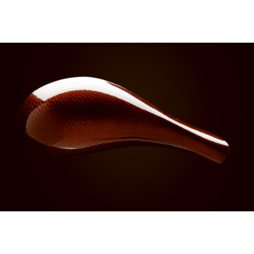 Specchietti a goccia in vera fibra di alluminio verniciato Lightech con vetro in plexiglass antigraffio - colore Rosso - Base APRILIA RSV4 1000 FACTORY / R (2009/2010)