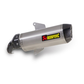 Terminale di scarico Akrapovic SLIP-ON TITANIO per APRILIA SRV 850 (12/13) - GILERA GP 800 (2008-2015)