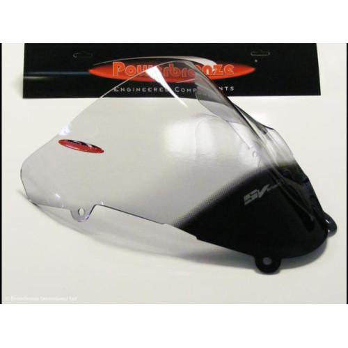 Vetri Airflow (Double Bubble) TRASPARENTE POWERBRONZE per SUZUKI SV650S 99-02