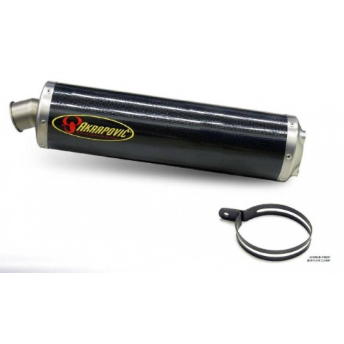 Scarico AKRAPOVIC Linea Bolt on (CARBONIO) con fodero in carbonio per SUZUKI GSX-R600 (1996-2000)