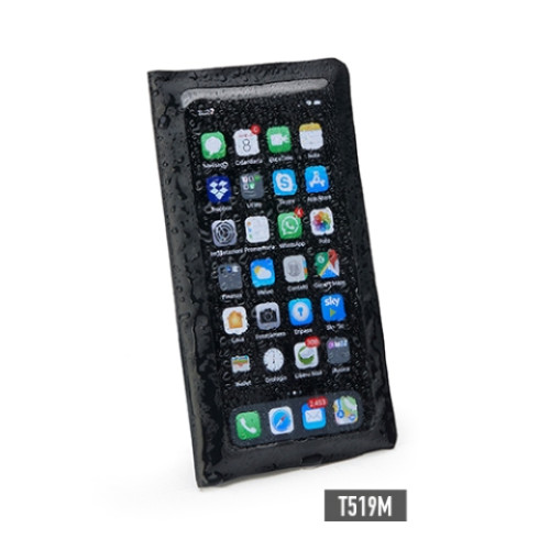 Custodia impermeabile per smartphone, GIVI. Dimensioni esterne: 160 x 95 mm, dimensioni finestra: 140 x 65 mm. Ideale per l’utilizzo sulla Smart Clip S920M