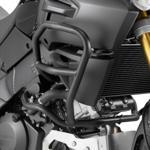 Paramotore tubolare specifico, nero per SUZUKI DL 1000 V-Strom (2014-2016) - diametro del tubolare 25 mm