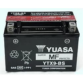 Batteria Yuasa YTX9-BS Ah 8 DIMENSIONI 152x88x106
