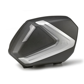 Coppia di valigie laterali nere MONOKEY SIDE V37 TECH da 37 litri