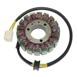 STATORE 18 BOBINE, CONNETTORE 3 FILI per SUZUKI GSX-R 600 (01/05) - GSX-R 750 (00/05) - GSX-R 1000 (03/04)