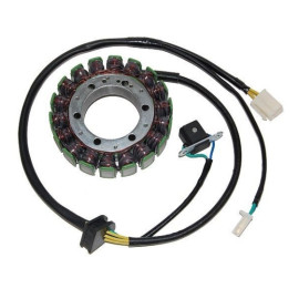 STATORE 18 BOBINE, CONNETTORE 3 FILI, CONNETTORE 2 FILI per SUZUKI VX 800 MARAUDER (90/93)