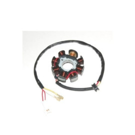 STATORE 8 BOBINE, CONNETTORE 2 FILI, 2 FASTON per KTM 250EXC-R (02/05) - 450EXC/MXC (03/05) - 520EXC (99/02) - 525EXC (03/06) - 525MXC (04/05)