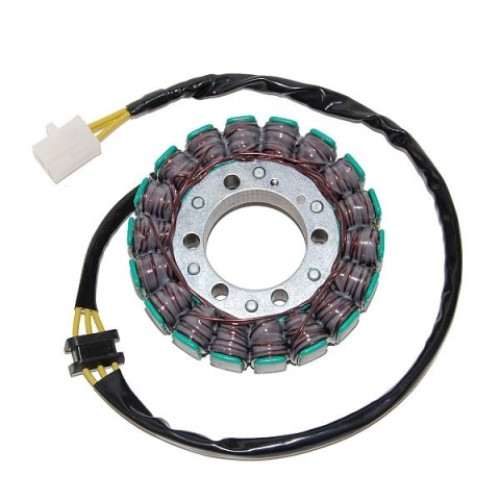 STATORE 18 BOBINE, CONNETTORE 3 FILI per KAWASAKI ZX-6R/RR (05/06)