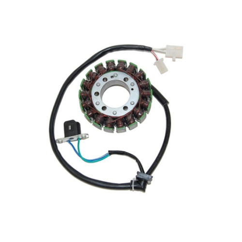 Statore 18 bobine, connettore 3 fili, connettore 2 fili per YAMAHA YZF 600R 96-02 THUNDER CAT/ FZR R