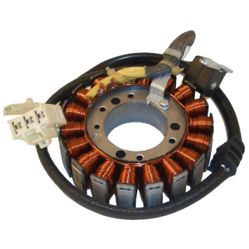 Statore 18 bobine, connettore 3 fili, connettore 2 fili TOURMAX per YAMAHA T-MAX 500 (2001-2003)