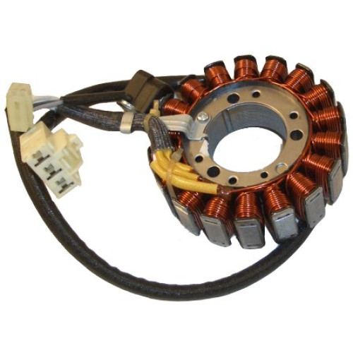 Statore 18 bobine, connettore 3 fili, connettore 2 fili TOURMAX per YAMAHA T-MAX 500 (2004-2007)