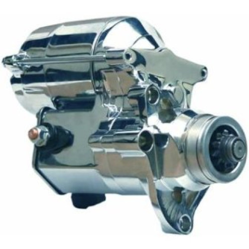 MOTORINO AVVIAMENTO BERGAMASCHI per HARLEY DAVIDSON 1584 06-07 CROMATO - 10 denti 1,4kW -