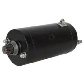 MOTORINO AVVIAMENTO BERGAMASCHI per HARLEY DAVIDSON 1000/1200 66-82 NERO - Rotazione SX 10 denti -