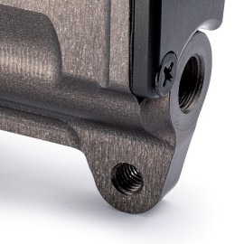 POMPA BREMBO RACING POSTERIORE PS 13 - Ø Pistone mm 13 - con serbatoio integrato e oblò per il controllo del livello del fluido