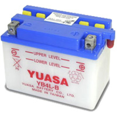Batteria Yuasa YB4L-B Ah 4 DIMENSIONI 121x71x93