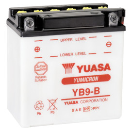 Batteria Yuasa YB9-B Ah 9 DIMENSIONI 138x77x141