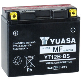 Batteria Yuasa YT12B-BS Ah 10 DIMENSIONI 150x87x105