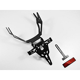 Porta Targa Regolabile con luce targa LED, catadiottro, attacchi frecce per HONDA CBR 1000 RR (2004/2007)