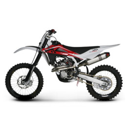 Scarico Completo Akrapovic racing con Terminale Esagonale full Titanio e DB-Killer NON Omologato HUSQVARNA HU TC 250 (2009/2011)