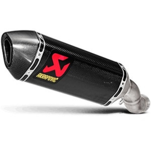 Terminale di scarico Slip-On Line (Carbon) Omologato AKRAPOVIC per KAWASAKI NINJA ZX-10R (2016>)
