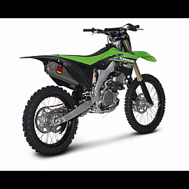 Scarico Completo Akrapovic linea RACING full Titanio e DB-Killer con fondello in titanio NON Omologato KAWASAKI KX 250 F 112 decibel (2009/2015)