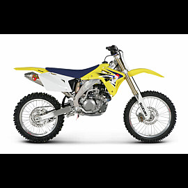 Terminale di scarico Akrapovic SPLIT-ON Ovale full Titanio con DB-Killer NON Omologato SUZUKI RMZ450 (2005/2007) FINO AD ESAURIMENTO SCORTE