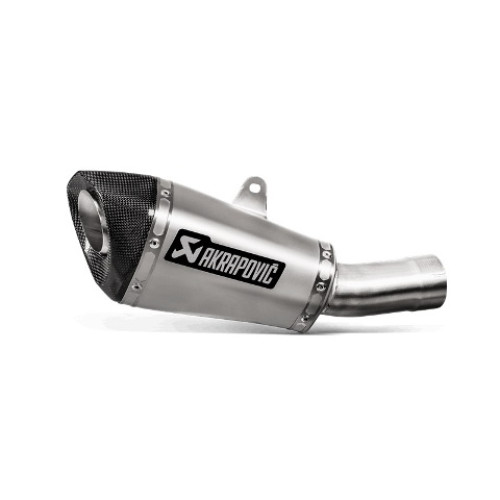 Silenziatore non omologato in Titanio con fondello in Carbonio Linea SLIP ON (TITANIO) per HONDA CB 1000 R (2018>)