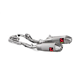 Scarico Completo Akrapovic Serie EVOLUTION (TITANIO) Omologato per HONDA CRF 250 R (2018>)